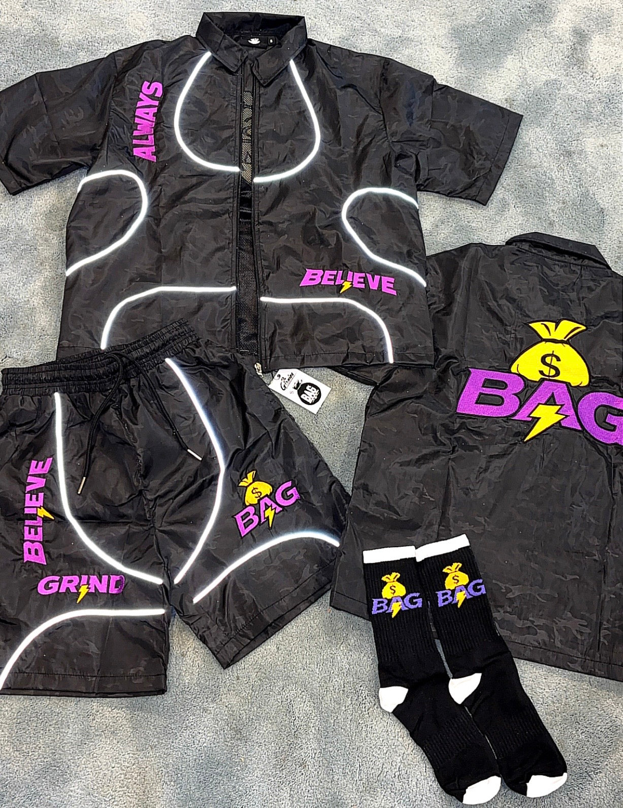 Army Black /Purple