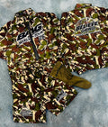 Army Camo Windbreaker Set